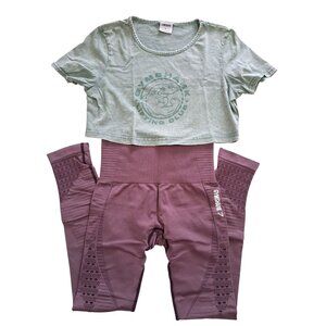 Gymshark Bundle Crop Top & Leggings XS/S